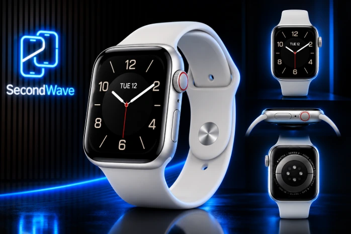[SW-AW8-45-GRY-A] Apple Watch Series 8 · 45mm · Wit · Zo goed als nieuw