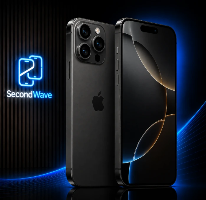 [SW-IP16pm-256-BLK-A] iPhone 16 Pro Max · 256GB · Titanium Black · Zo goed als nieuw