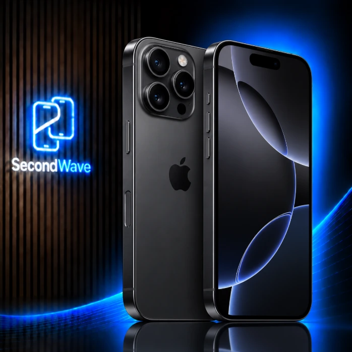 iPhone 16 PRO · 128GB · Black Titanium · Zichtbaar gebruikt
