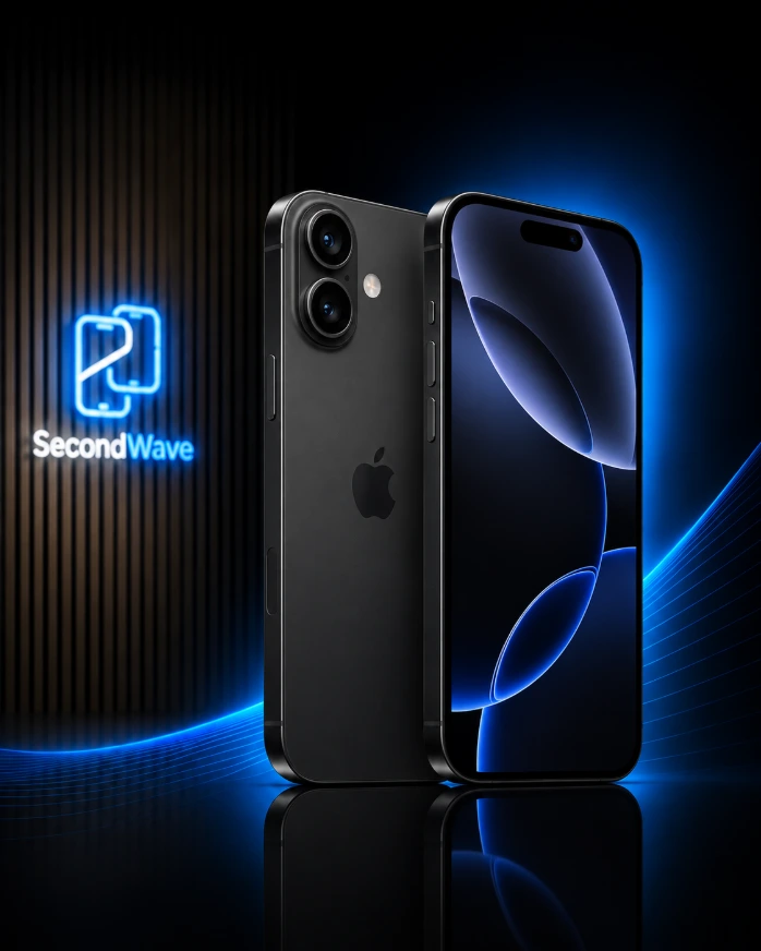 iPhone 16 · 128GB · Midnight Black · Zichtbaar gebruikt