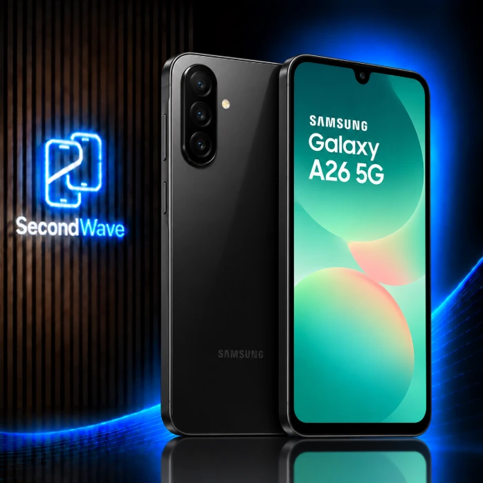 Samsung Galaxy A26 · 128GB · Black · Zo goed als nieuw