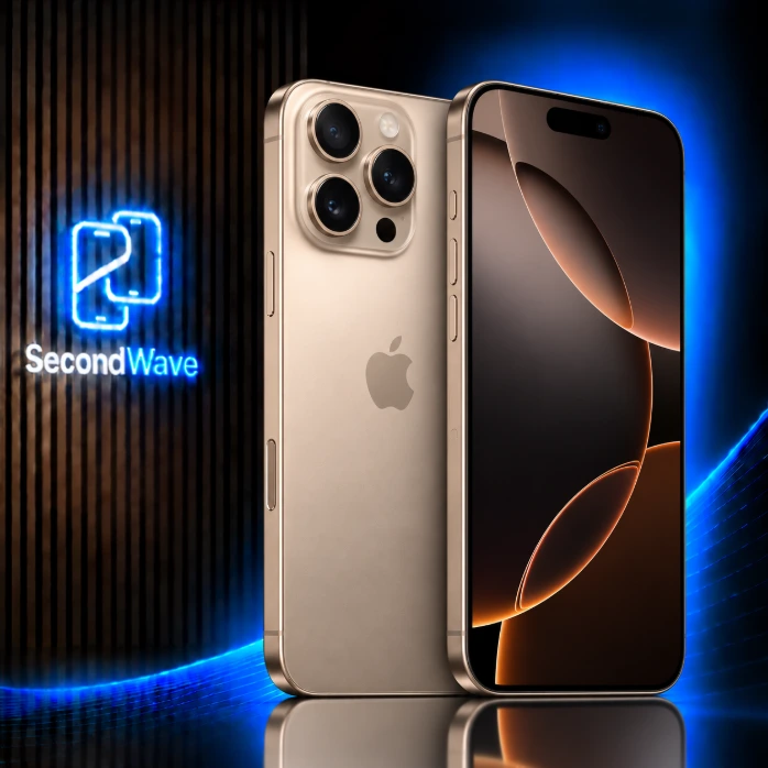 iPhone 16 PRO · 256GB · Desert Titanium · Zo goed als nieuw