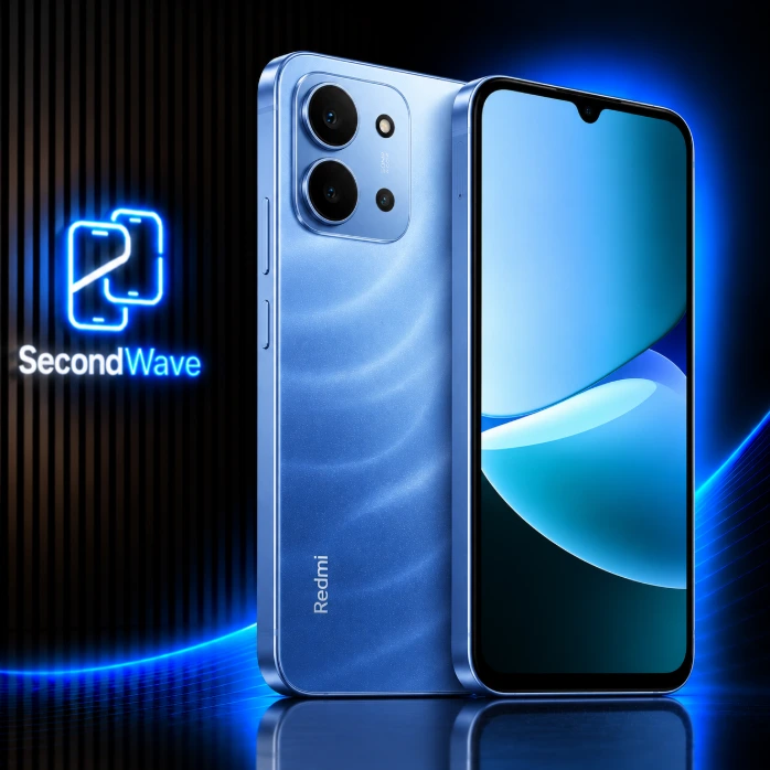 Redmi 15c - 128GB - Moonlight Blue - Licht gebruikt